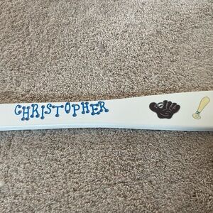 Personalized Kids - CHRISTOPHER Baseball Bat Wall Decor